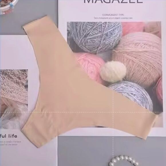 NIB 3 Piece No-Show Thong Underwear Set - Picture 4 of 4